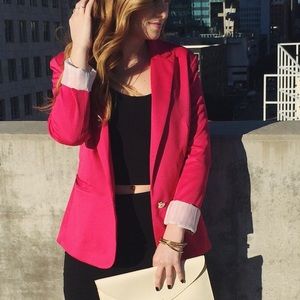 Pink Blazer